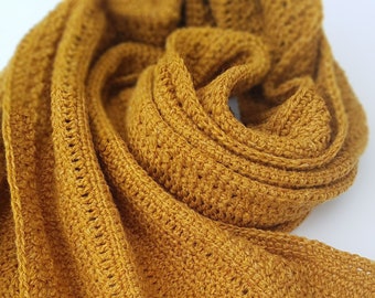 Unisex Scarf - crochet pattern