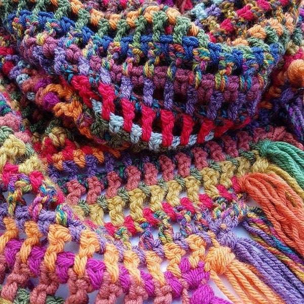 Soul Retrieval Shawl - Easy Crochet Pattern