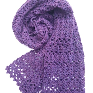 Elements Scarf easy crochet pattern image 1