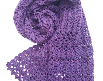 Elements Scarf - easy crochet pattern