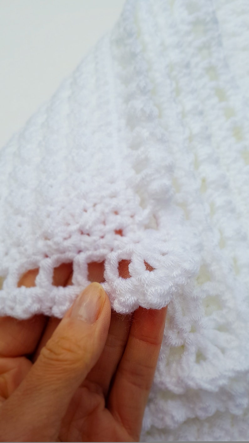 Sweet Little Baby Blanket Easy crochet pattern image 9