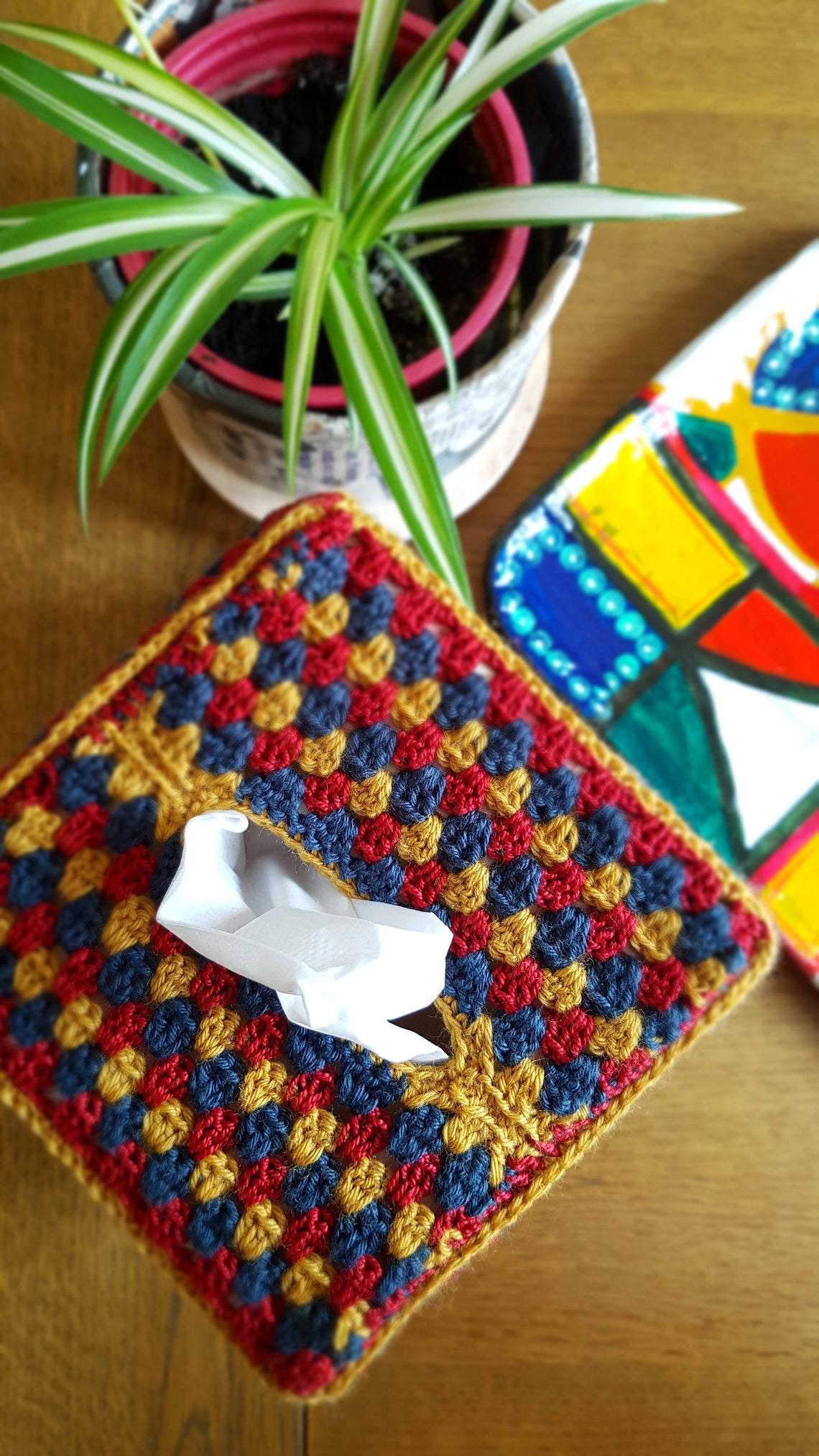 Tissue Box Cover Easy Crochet Pattern With FREE Tutorial Pdf - Etsy UK