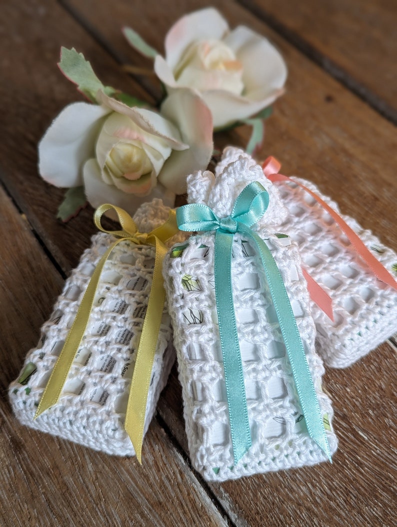 Cotton Soap Saver Easy crochet pattern image 1