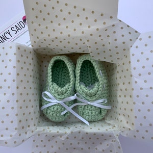 Baby Bootees unisex crochet pattern image 4