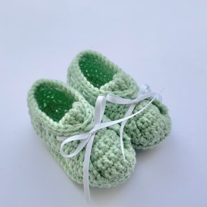 Baby Bootees unisex crochet pattern image 3