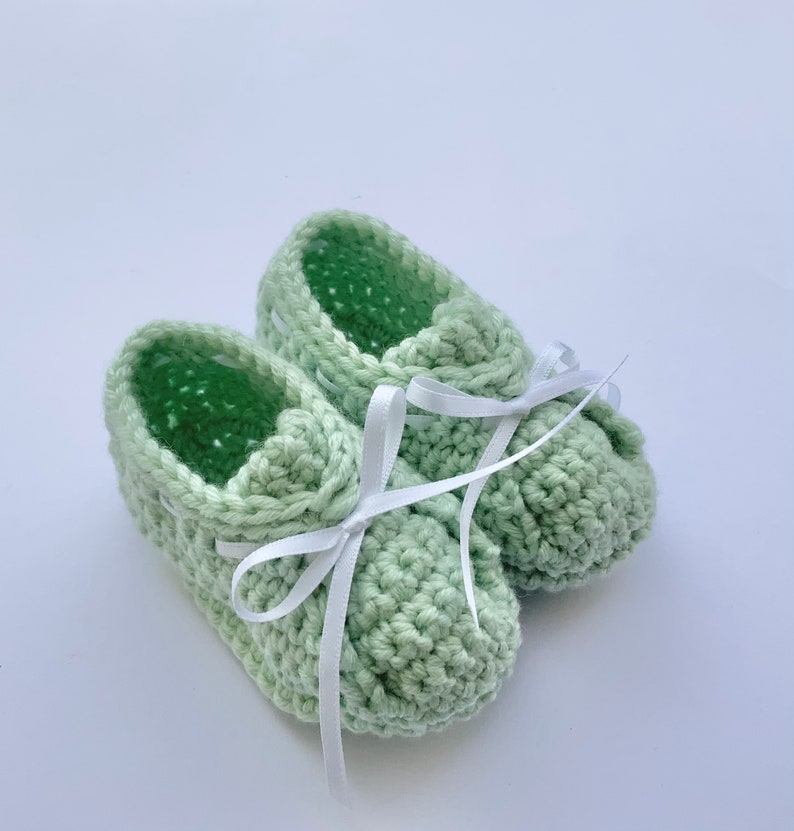 Baby Bootees unisex crochet pattern image 3