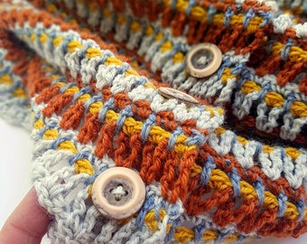 York Street Scarf - crochet pattern