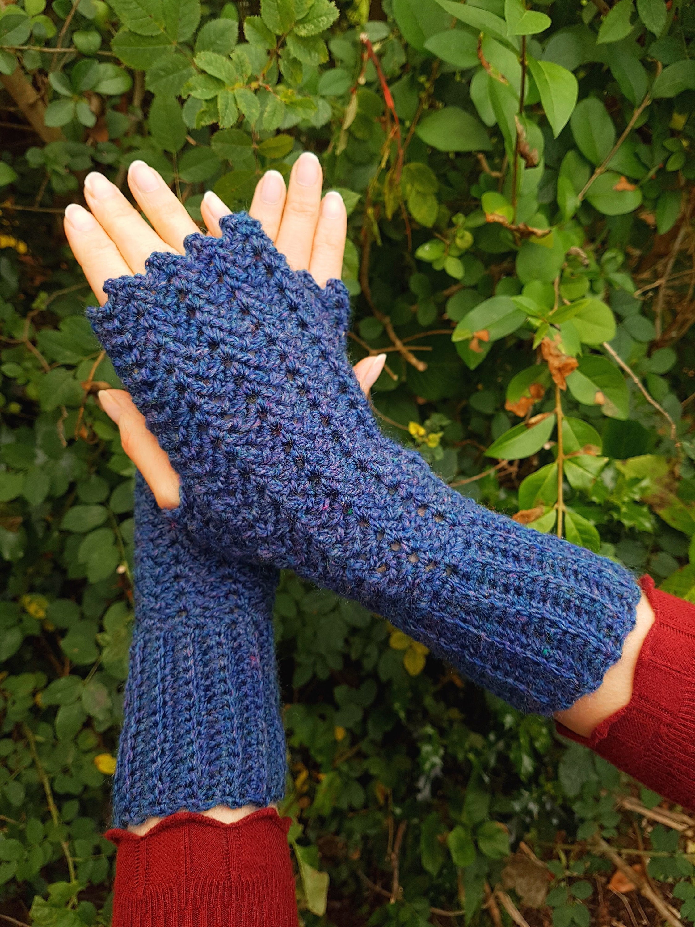 Elements Gloves Easy Crochet Pattern 