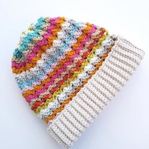 Elements Hat easy crochet pattern 画像 1