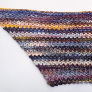 Easy Autumn Shawl easy crochet pattern image 7