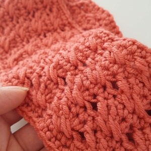 Cute Headband/Earwarmer crochet pattern image 5