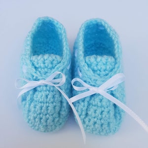 Baby Bootees unisex crochet pattern image 9
