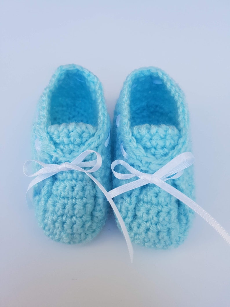 Baby Bootees unisex crochet pattern image 9