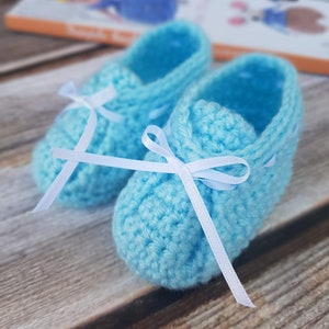 Baby Bootees unisex crochet pattern image 5