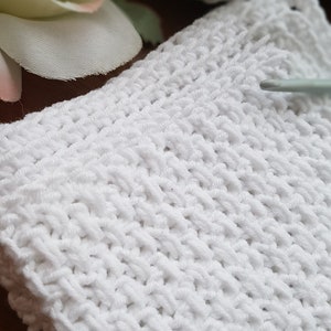 Textured Dishcloth easy crochet pattern image 2