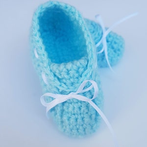 Baby Bootees unisex crochet pattern image 7