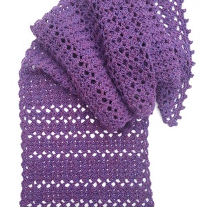 Elements Scarf easy crochet pattern image 3