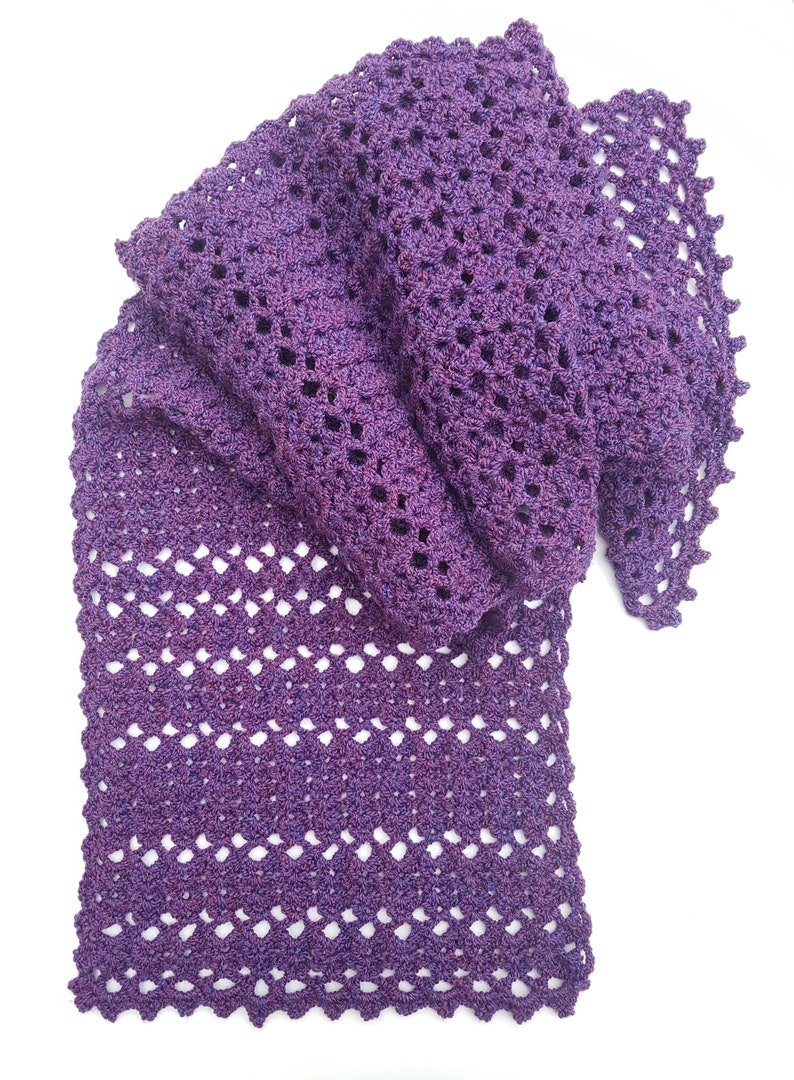 Elements Scarf easy crochet pattern image 3