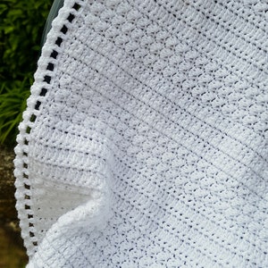 Sweet Little Baby Blanket Easy crochet pattern image 1