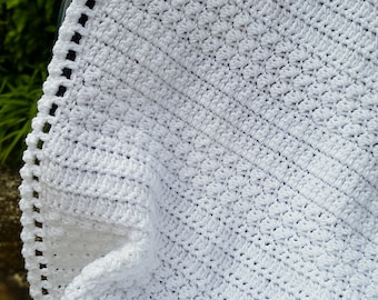 Dulce manta para bebé - Patrón fácil de crochet