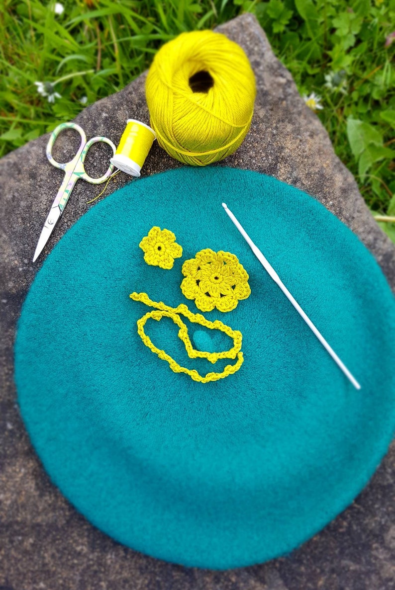 Paisley Applique Motif Easy crochet pattern image 8