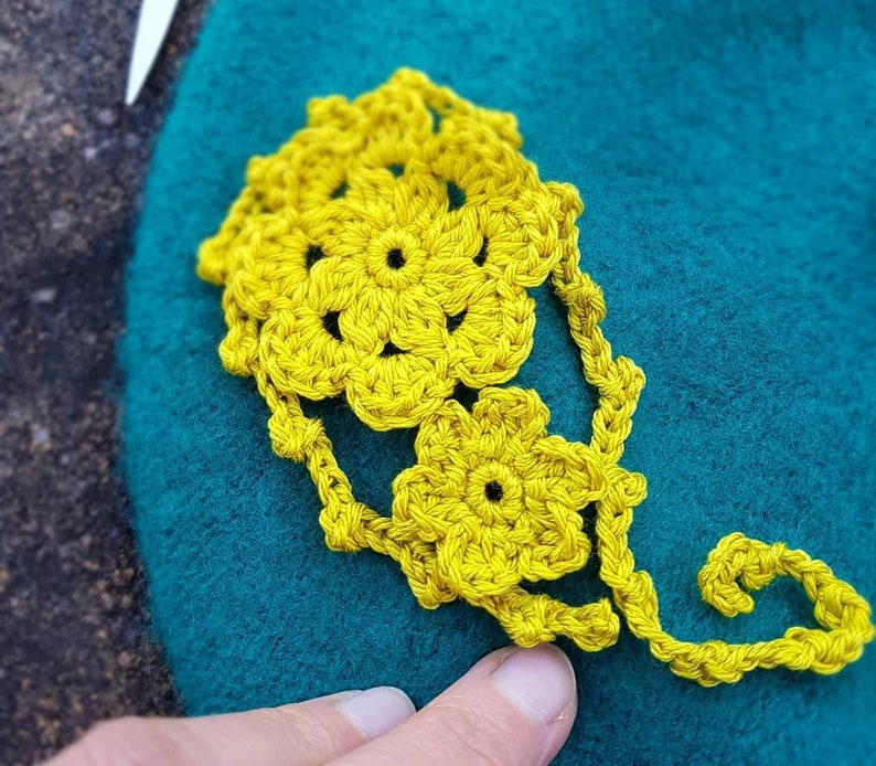 Paisley Applique Motif Easy crochet pattern image 9