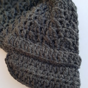 Newsboy Hat Easy crochet hat pattern image 5