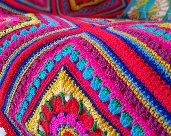 Journey East - crochet blanket pattern