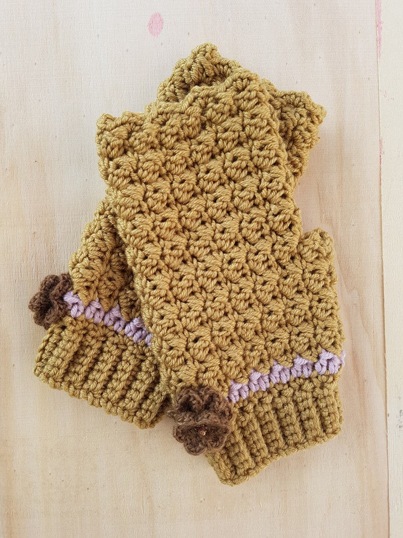 Gelato Gloves Crochet pattern image 9