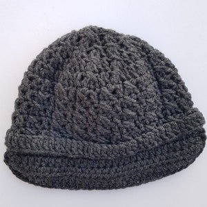 Newsboy Hat Easy crochet hat pattern image 2