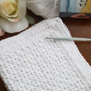 Textured Dishcloth - easy crochet pattern