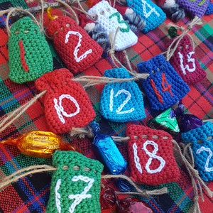 Advent Calendar - Easy crochet pattern