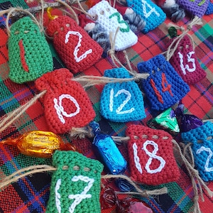 Adventskalender - Einfache Häkelanleitung