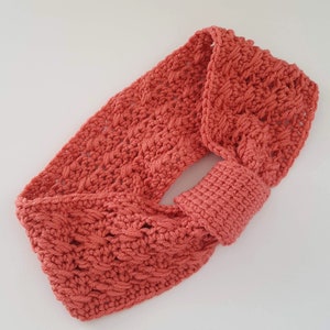 Cute Headband/Earwarmer crochet pattern image 2