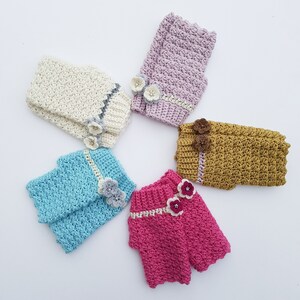 Gelato Gloves Crochet pattern image 2
