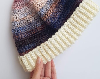 Easy Autumn Hat - crochet pattern