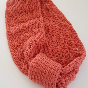 Cute Headband/Earwarmer crochet pattern image 6