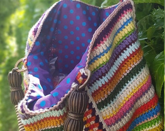 Le sac à main Happy - patron facile au crochet