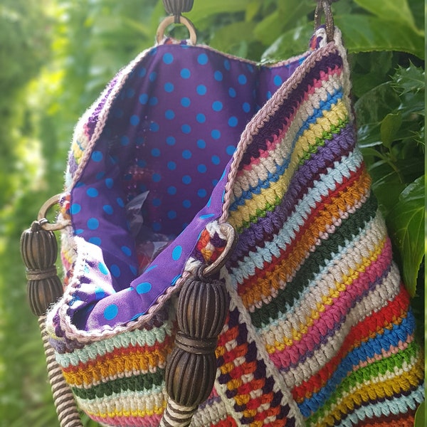 The Happy Handbag - easy crochet pattern