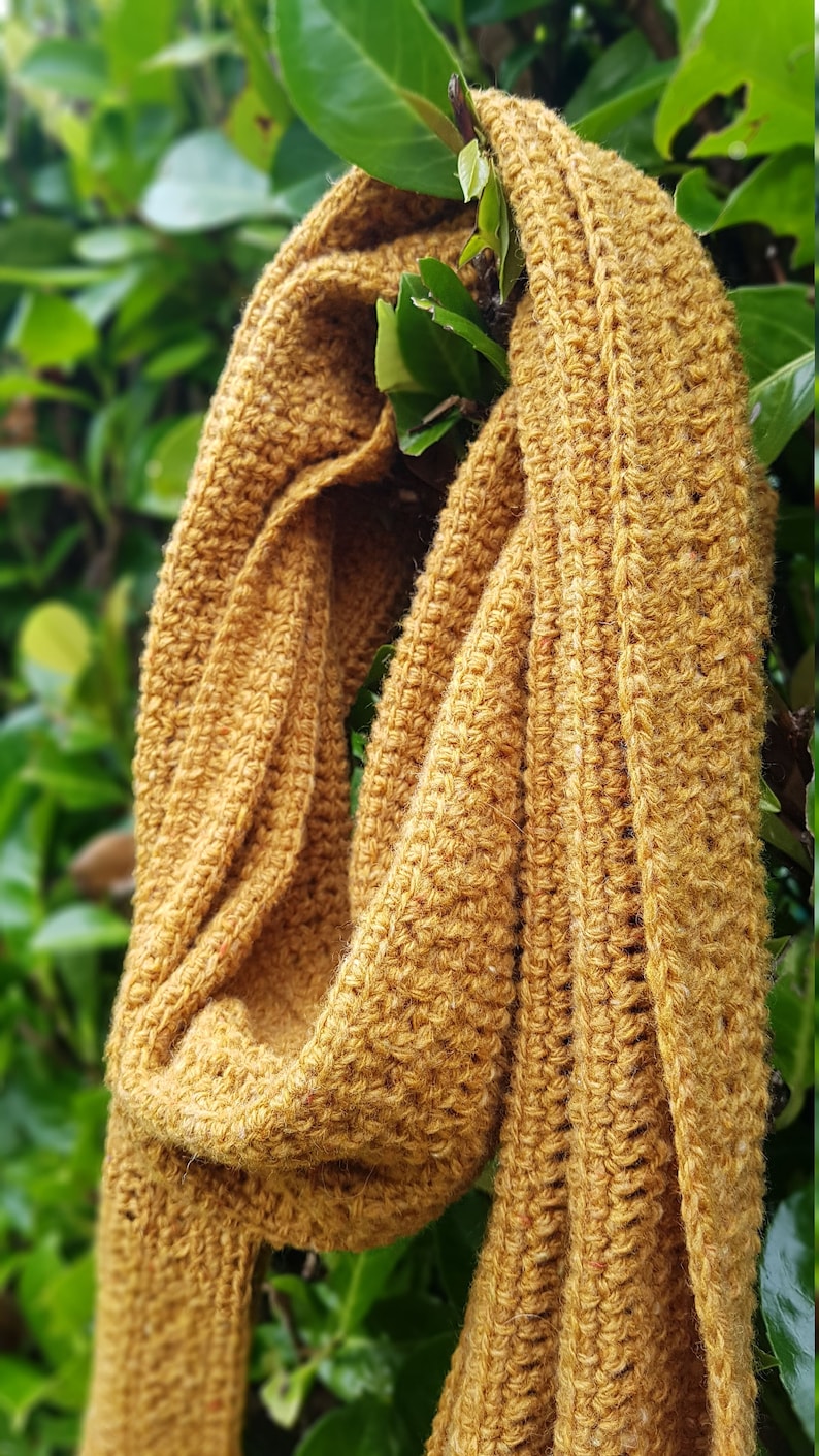 Unisex Scarf crochet pattern image 9