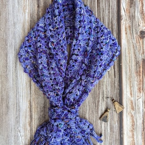 Renegade Scarf - Intermediate crochet pattern