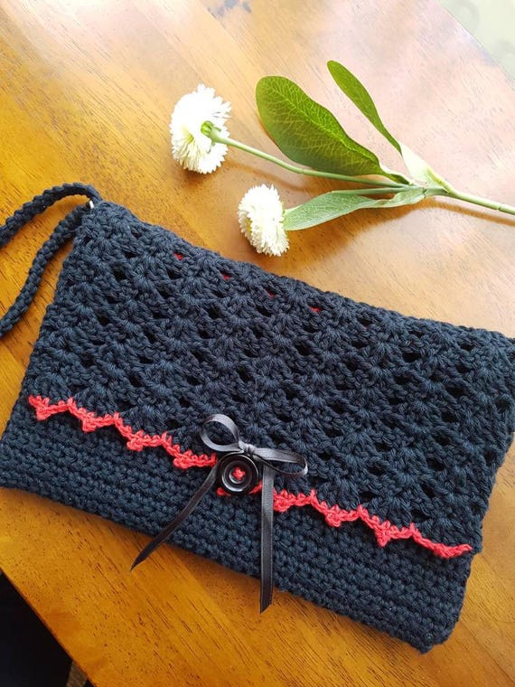 crochet clutch purse pattern