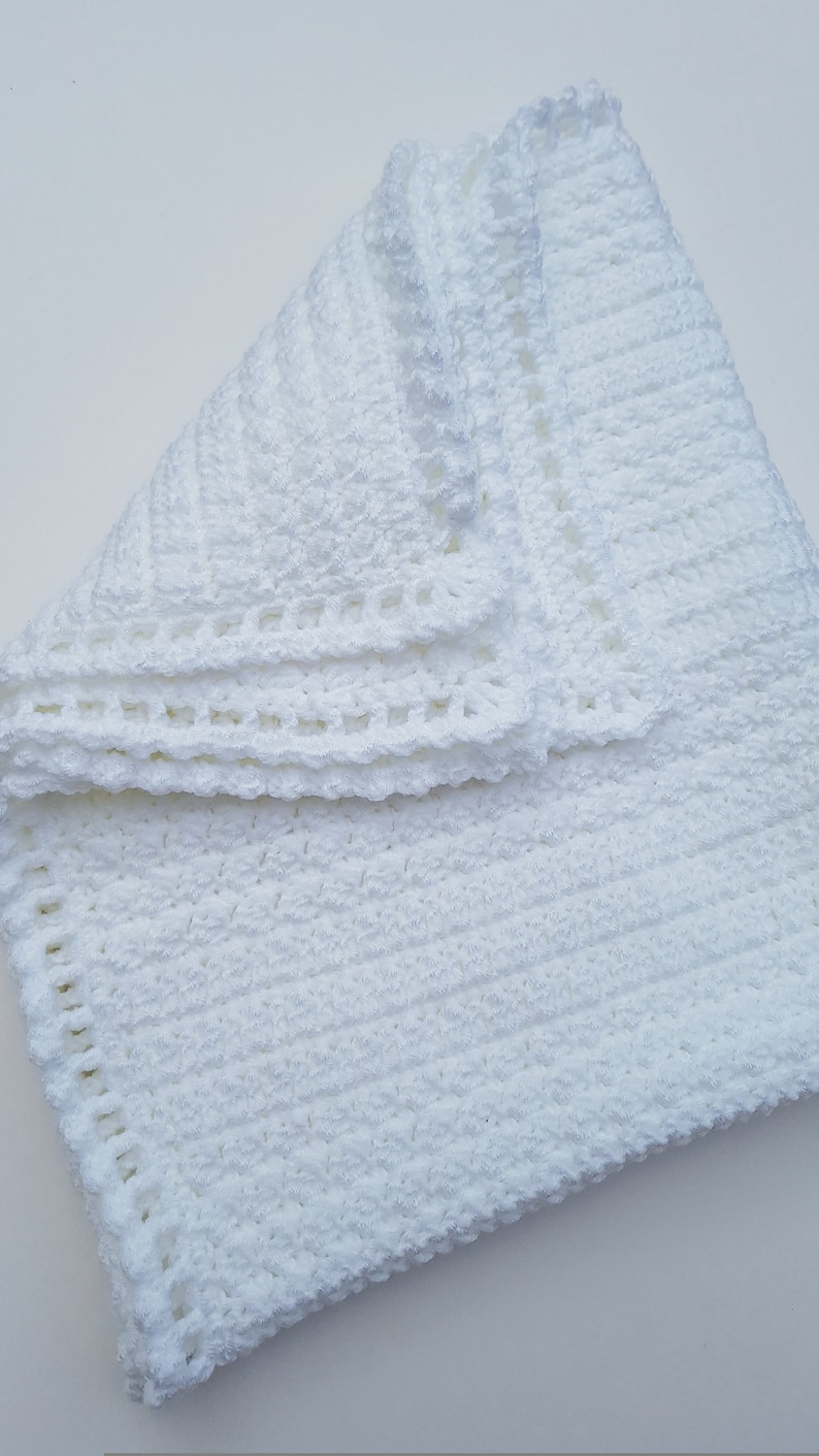 Sweet Little Baby Blanket Easy crochet pattern image 8