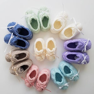 Baby Bootees unisex crochet pattern image 10