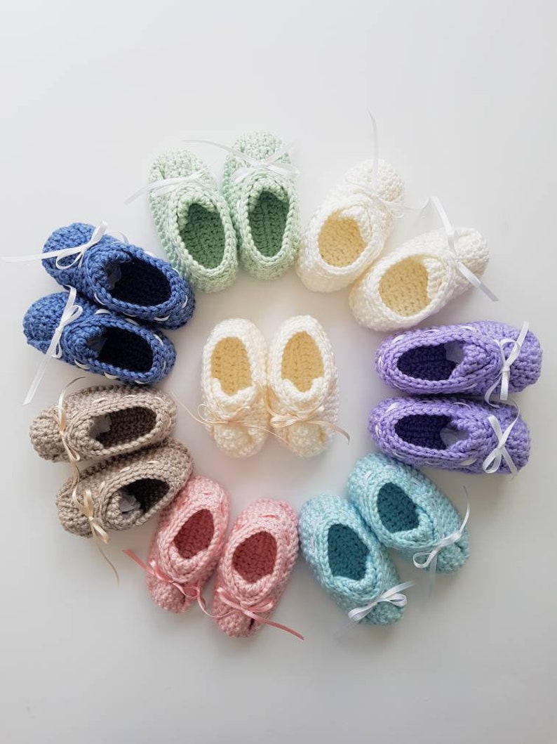 Baby Bootees unisex crochet pattern image 10