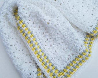 Car Seat Baby Blanket - easy crochet pattern