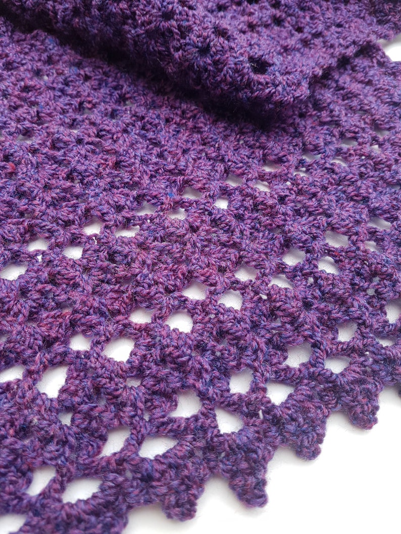 Elements Scarf easy crochet pattern image 2