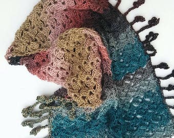 Bufanda Zen Spirit - Patrón fácil de crochet