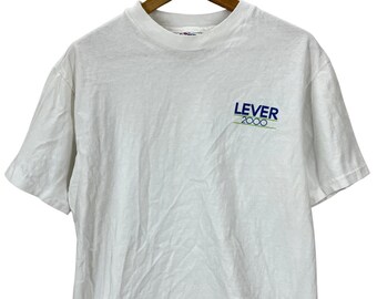 Vintage 90's Lever 2000 Soap Promo T-Shirt Fits Medium