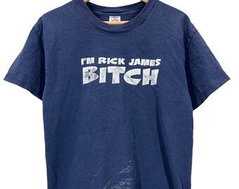 Vintage Y2K I’m Rick James Bitch Dave Chappelle Funny Humor T-Shirt Medium